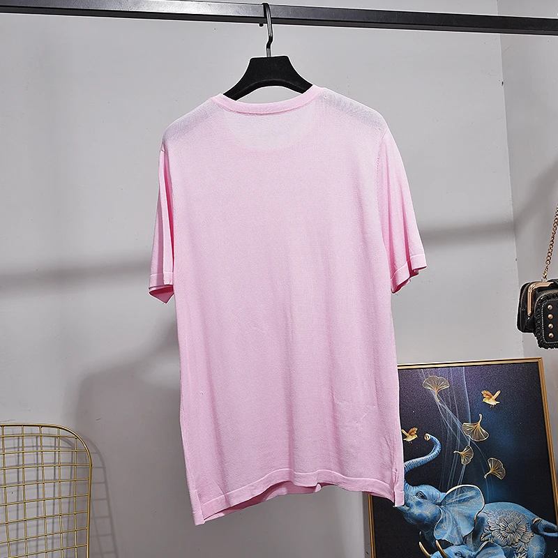 Женский хлопковый комплект из 2 предметов свободная белая футболка с бахромой и