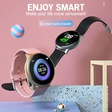 S2s Smart Watch Men Women Wristband 1.3 Inch HD Screen Display Heart Rate Monitor Sports Wearable Device PK KW19