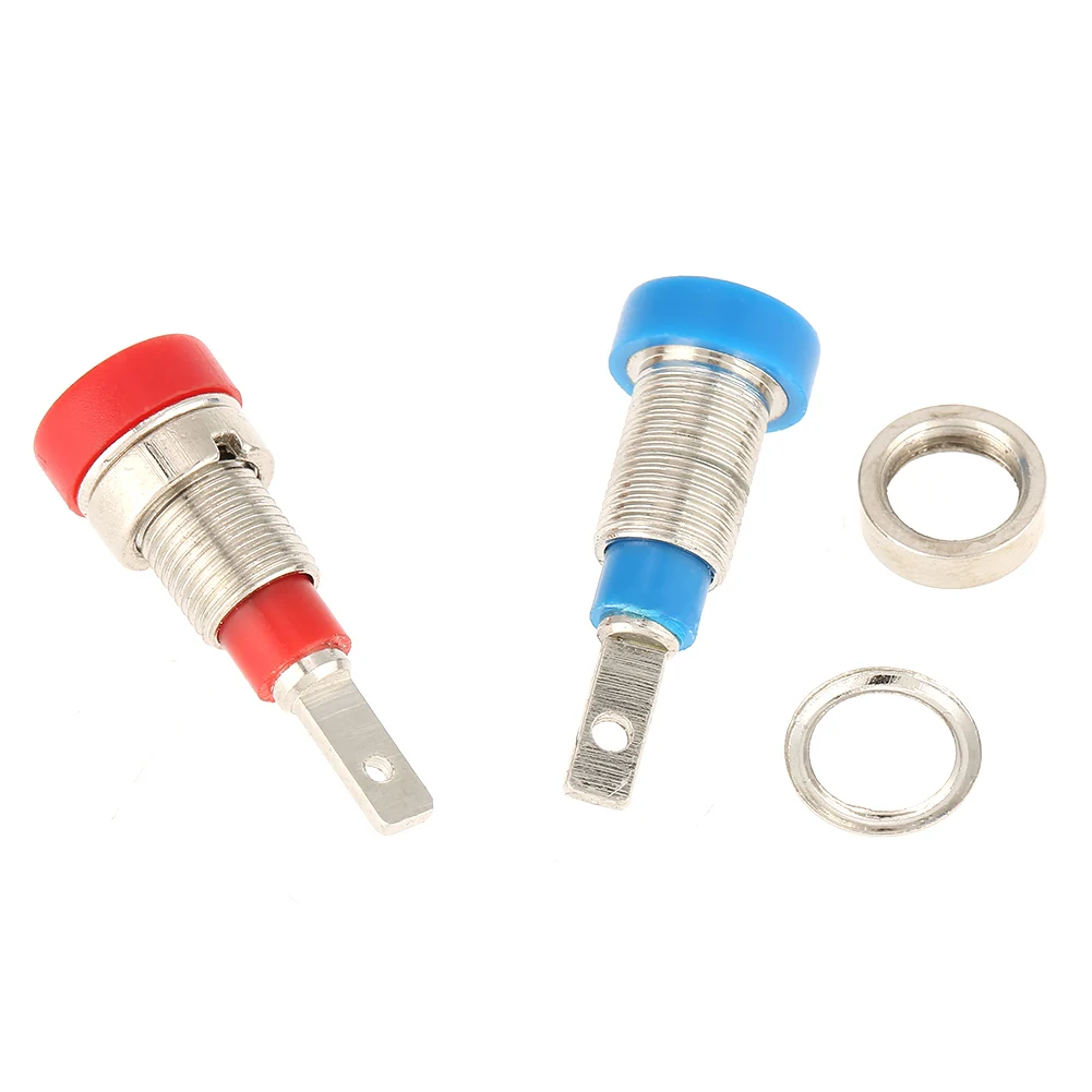 5 шт. смешанные цвета гнездо банана 2 0 мм для панели монтажные тестовые зонды