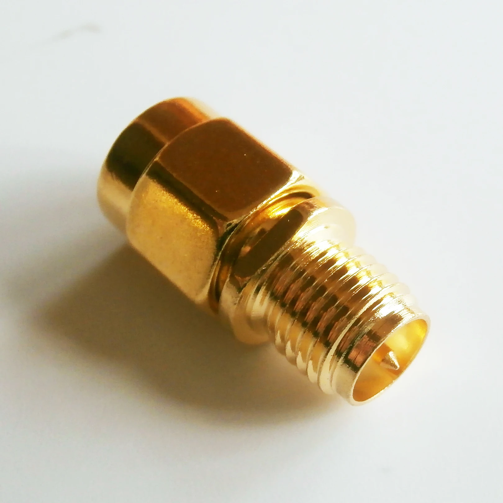 1 шт. SMA Male To RP-SMA RPSMA RP Female Plug кабель антенна разъем позолоченная Латунь Прямой
