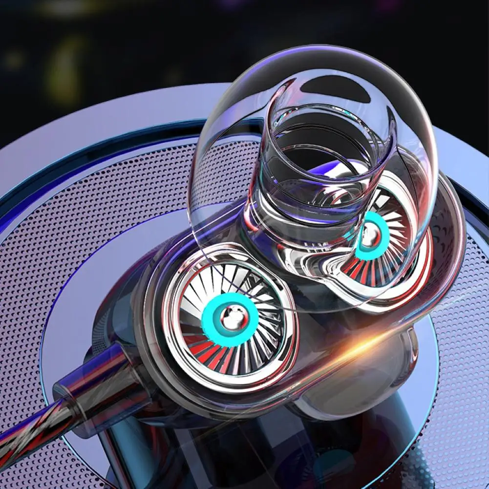 

3.5mm Wired Headset 4 Moving Coil Irons Stereo HiFi Music Headphones Pc gamer Earphone for xiaomi Huawei OPPO Smart Phone