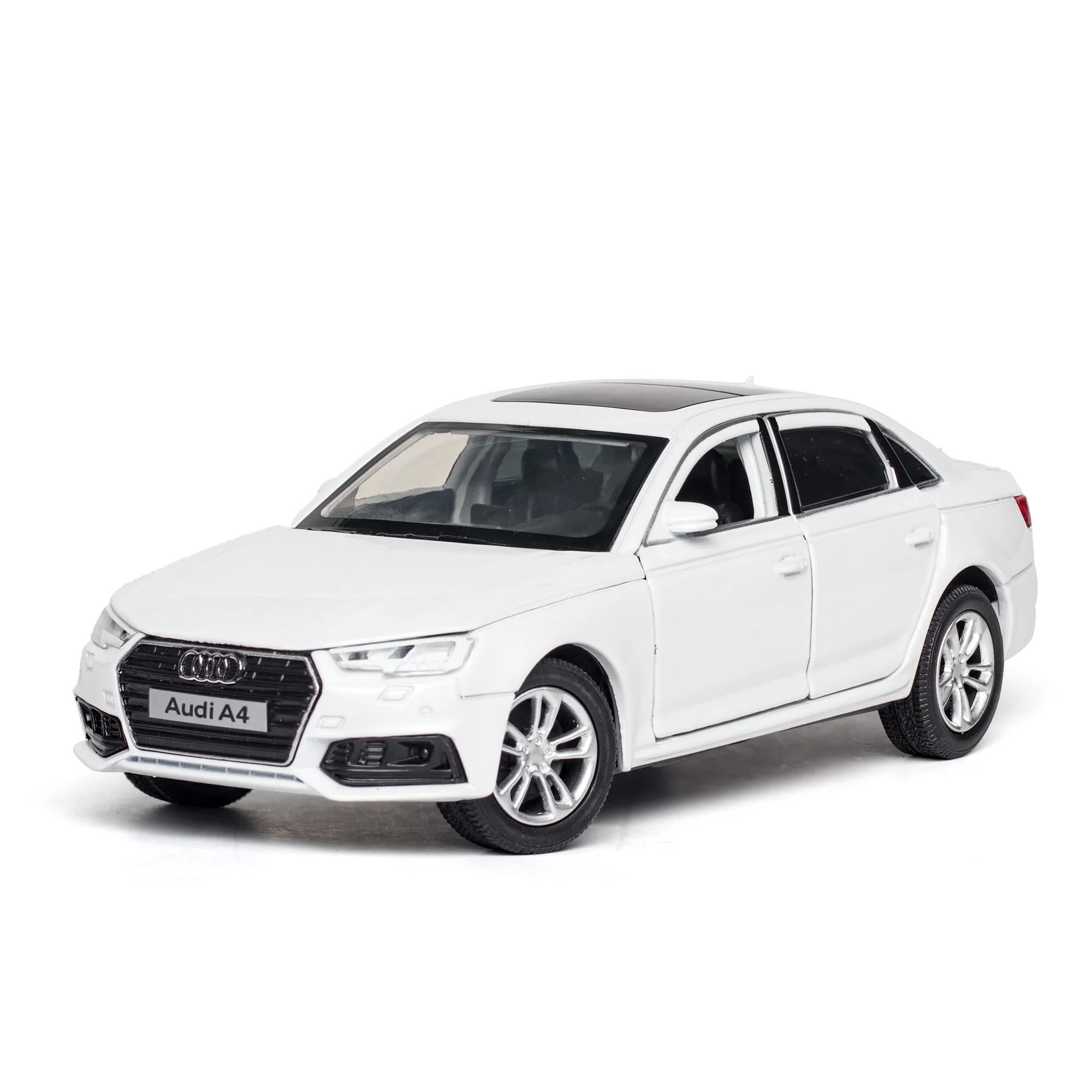 1:32 модель автомобиля 2017 Audi A4 Diecasts игрушечных машин брелок для автомобильных
