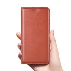 Чехол-книжка из натуральной кожи для телефона xiaomi Poco X2 X3 NFC F1 F2 M2 Pro, магнитный чехол-бумажник с подставкой, чехол-книжка, чехлы-книжки