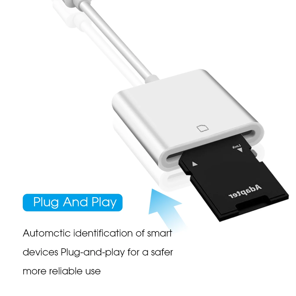 

Kebidumei Portable USB 3.1 Type C USB-C To SD SDXC Card Reader Adapter Cable For Macbook Huawei Xiaomi Android OTG Card Reader