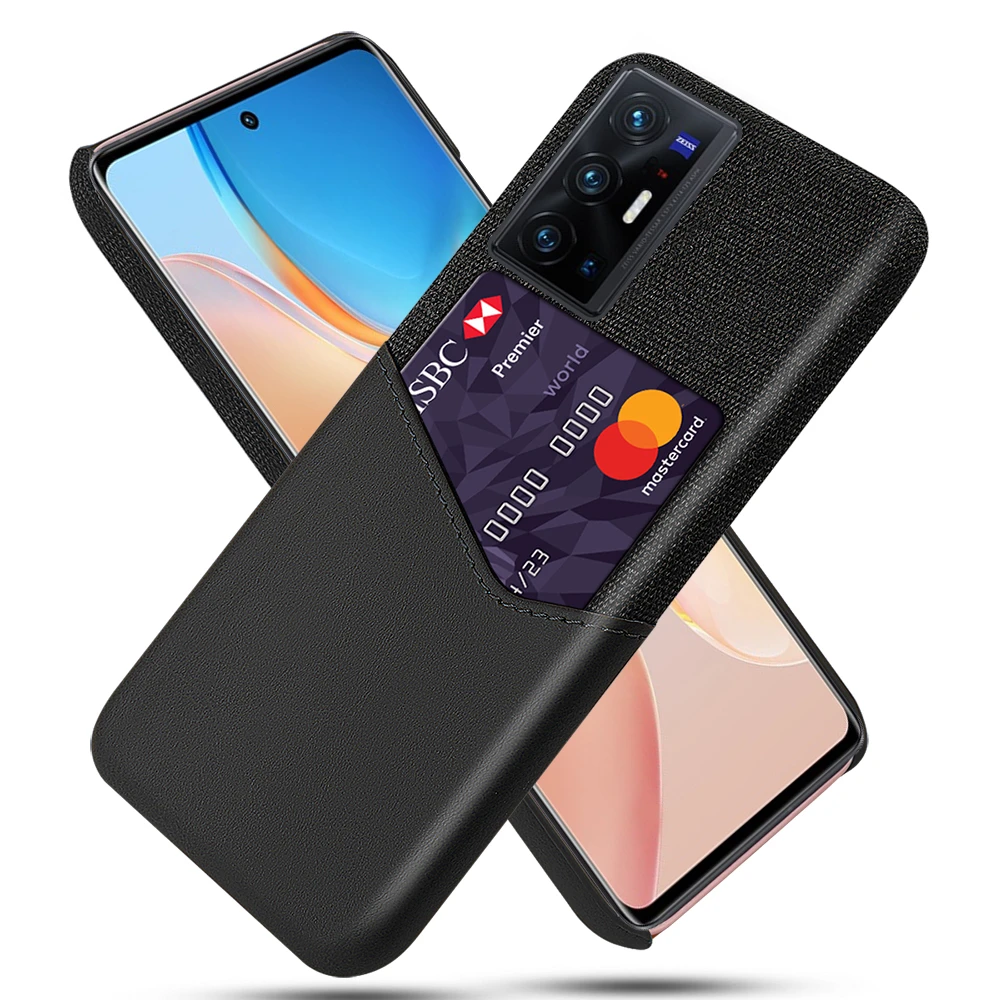 

Business Case For VIVO X70 Pro+ X60 X30 X27 X50 Pro Plus X50e X23 X21 Funda Card Slots Cover For Vivo iQOO Neo5 3 5 5G Z1x Coque