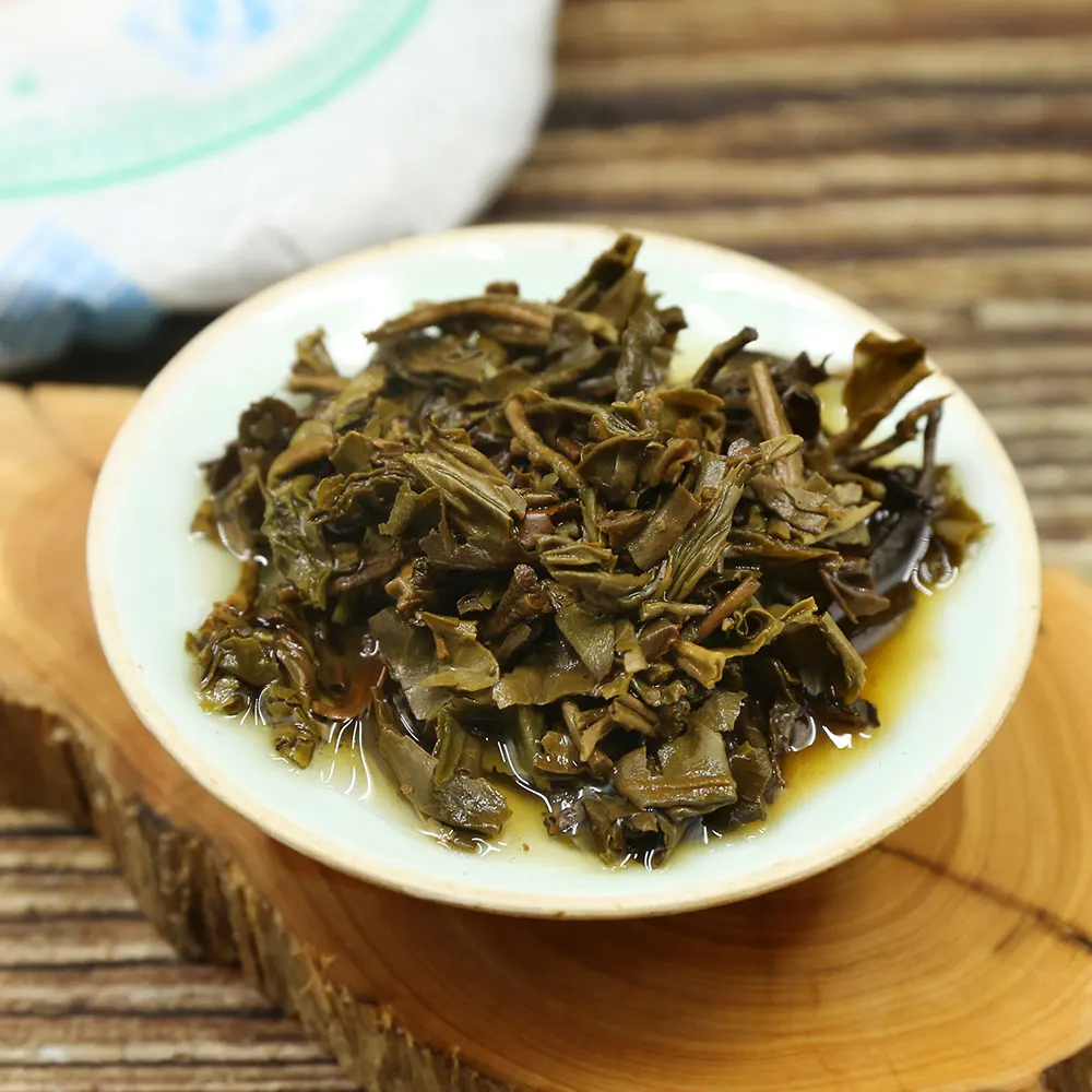 2008/2009/2010 Shen Puer китайский чай Юньнань длинный Yu в брикете Sheng Китайский Ча старый 100