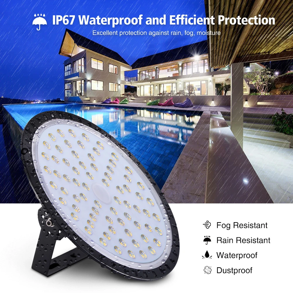 Светодиодный светильник для высоких промышленных помещений 300/500 Вт | Лампы и