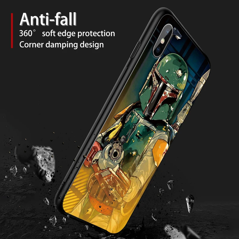Phone Case For iphone 11 Pro Max XR XS MAX X Apple 8 7 6 5s s Plus Silicone TPU Anti-shock Cover capa | Мобильные телефоны и
