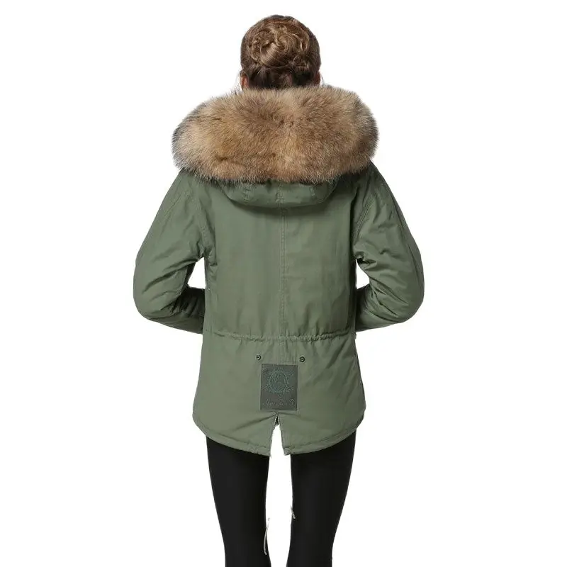 Меховое пальто из 2016 натуральной шерсти элегантное женское Шерстяное теплое