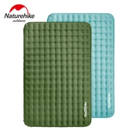naturehike ultralight camping mat 2 persons inflatable thickness 13cm sleeping pad portable widen nylon waterproof tent mat