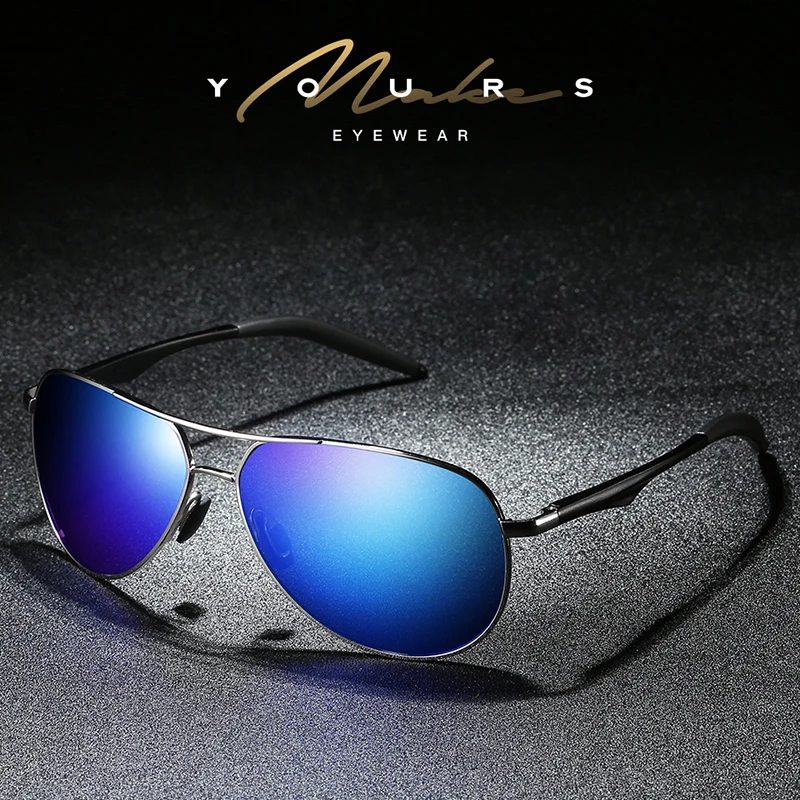 Мужские солнцезащитные очки ночного видения DEARMILIU винтажные поляризационные для