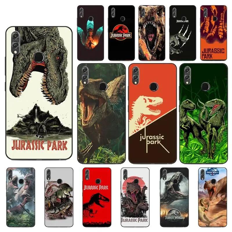 

YNDFCNB Jurassic Park Dinosaur Jurassic World Phone Case For Huawei Honor 8X 8A 9 10 20 Lite 30Pro 7C 7A 10i 20i