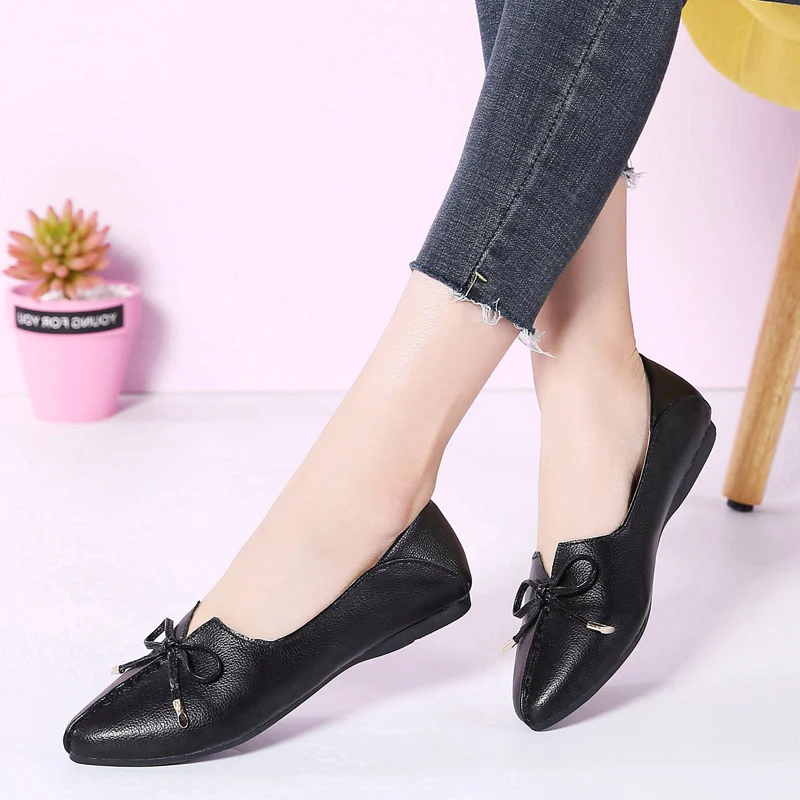 

Summer Office Women's Fashion Shoes Loafers Ladies Slip on White Loafers Women Shoes Flats Shoes
