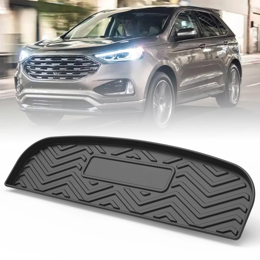 

TPE Trunk Mat For Ford Edge 2015 2016 2017 2018-2020 Car Waterproof Non-Slip Custom Rubber 3D Cargo Liner Accessories