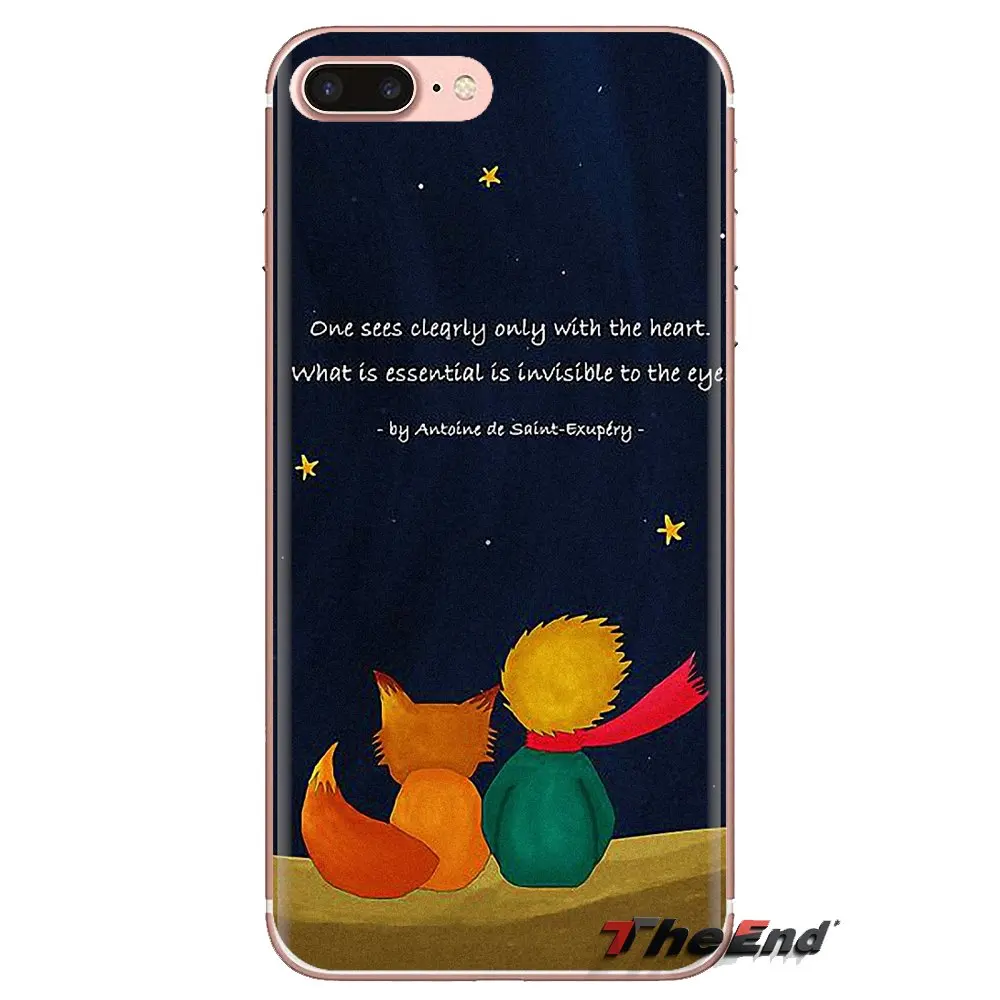 Прозрачные мягкие чехлы с изображением Маленького принца для Xiaomi Redmi 4A S2 Note 3 3S 4 4X5