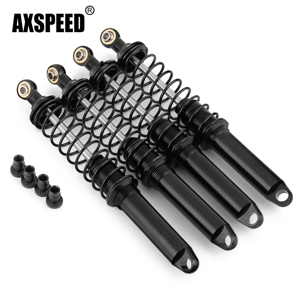 

AXSPEED 90/100/110/120mm Black Aluminum Shock Absorber for TRX-4 Axial SCX10 Wraith D90 1/10 RC Crawler Car Parts