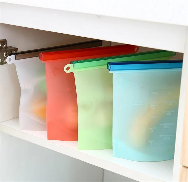 1000 мл пищевая Обёрточная бумага Пластик силиконовый сохраняющий свежесть Мешок