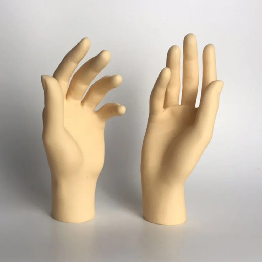 1 пара модных женский манекен руки для ювелирных изделий Дисплей Базовые Женские