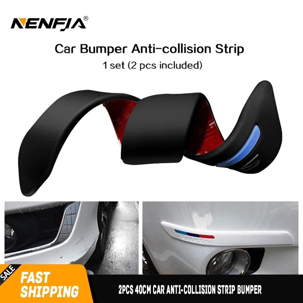 2 шт. 40 см автомобильная лента для предотвращения столкновений защита Бампера