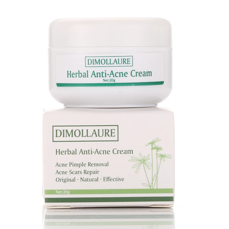 

5pcs Dimollaure Acne Treatment Cream Acne Removal Pimple Blackhead Moisturizing Oil-control Shrink Pores Skin Care Face Cream
