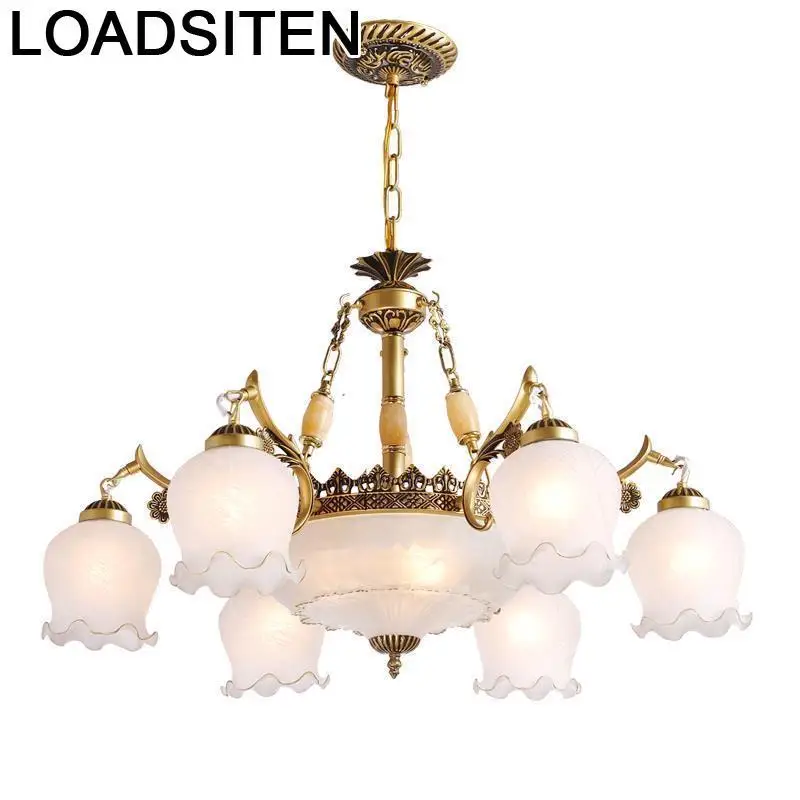 Подвесной светильник для столовой Хрустальный подвесной современный