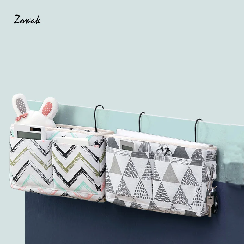 Прикроватная подвесная сумка корзина для хранения органайзер спальни кровати общежития больничные рельсы
