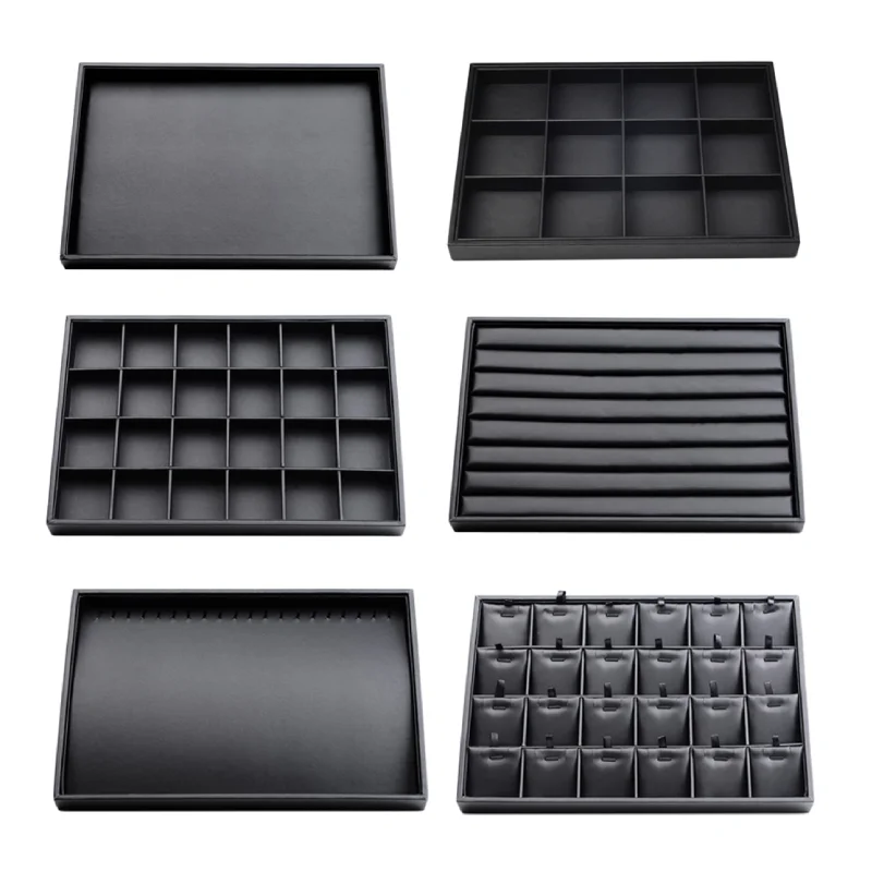 Шкатулка для ювелирных украшений из искусственной кожи портативный органайзер
