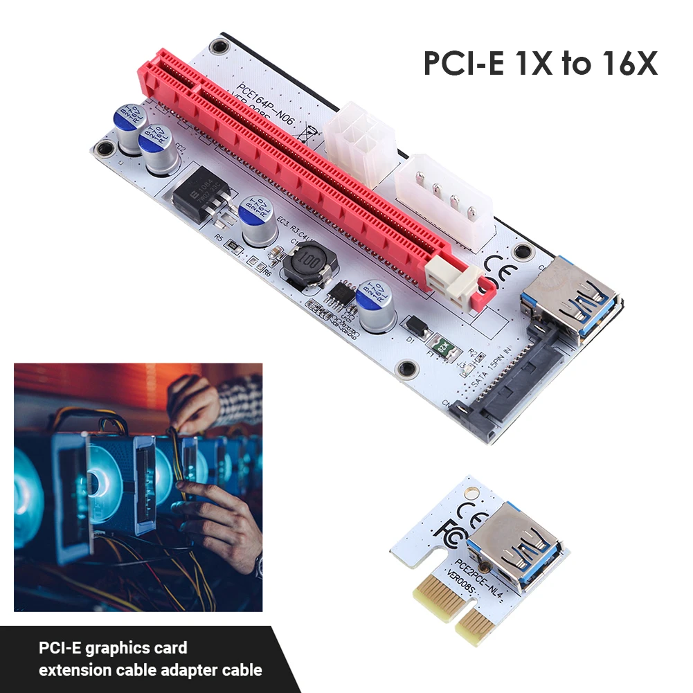 pci e gpu райзер карта расширения pci express