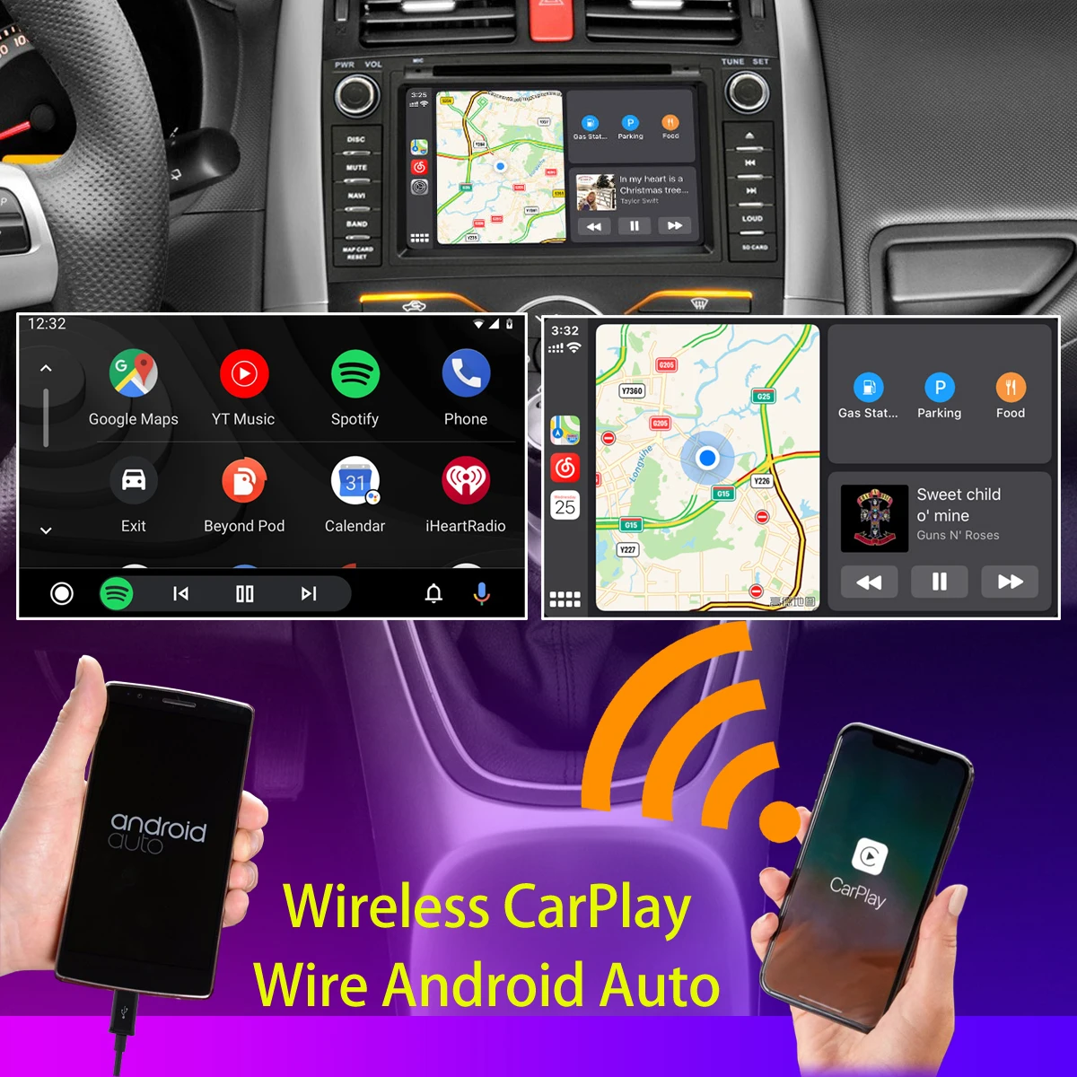 Автомагнитола PX6 мультимедийный плеер с дисплеем DVD плеем GPS DSP 4 Гб + 64 ГБ на