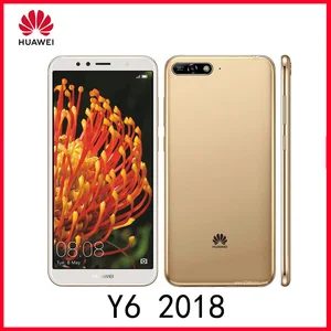 huawei y6 2018 smartphone 5 7 inches 720 x 1440 pixels snapdragon 425 3000 mah android mobile phone refurbished honor 7a free global shipping