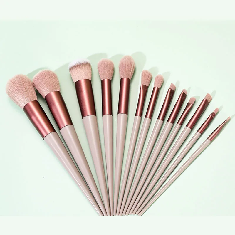 

13PCS Professional Makeup Brush Set Beauty Powder Blush Brush Foundation Concealer Contour Powder Brush Makeup Brushes