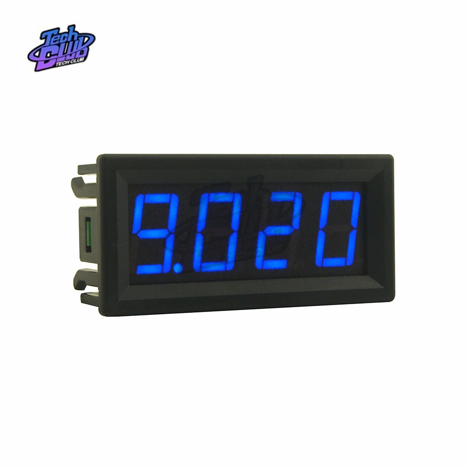Мини светодиодный цифровой вольтметр 0 56 &quot измеритель напряжения автомобильный