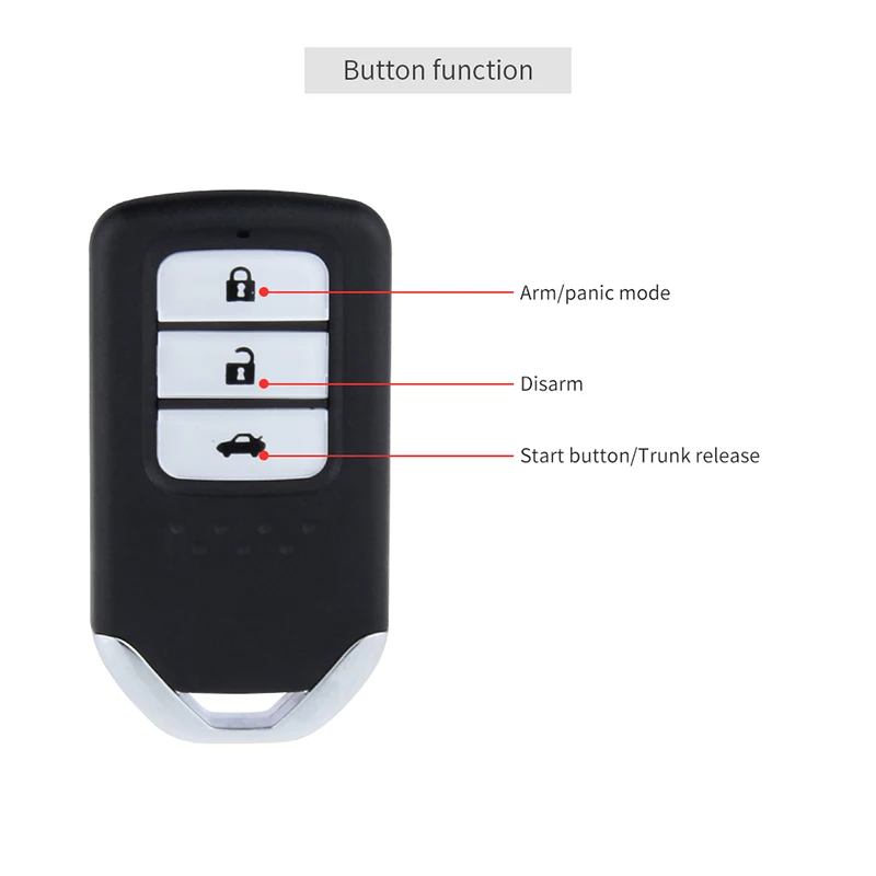 EASYGUARD CAN BUS pke Автоматическая блокировка разблокировка Подходит для Honda CRV Civic fit City