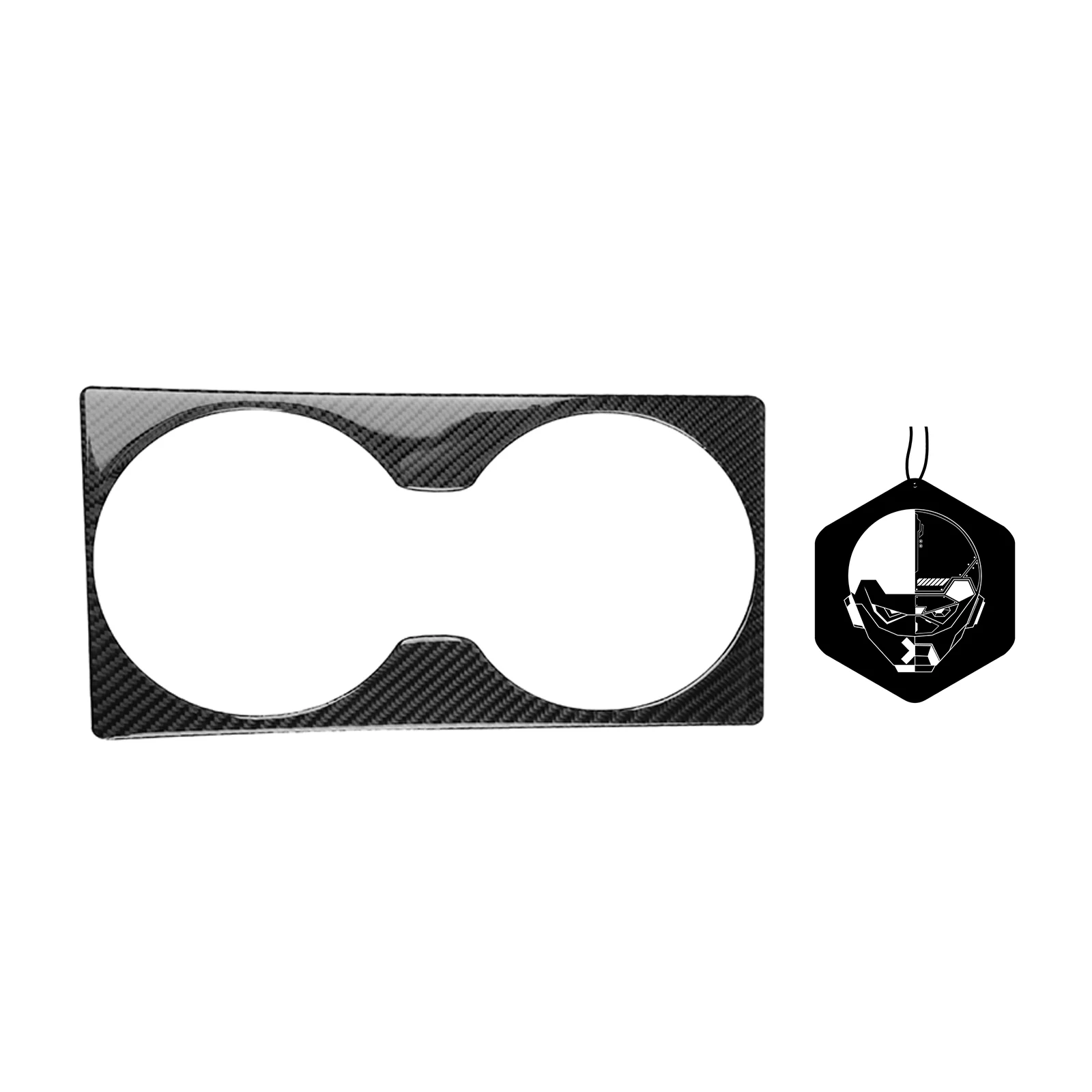 

Car Rear Seat Speaker Cover Frame Carbon Fiber Interior Horn Sticker Rear Seat Loudspeaker Trim Decorative for Nissan GTR R35