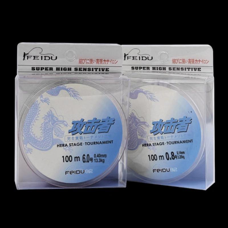 

100M Nylon Fishing Line Strong Pull Wear-resistant Useful Monofilament Fishing Leader Line Fishing Accessories
