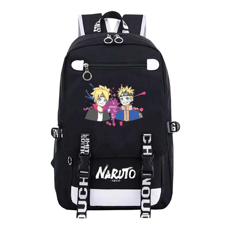 XM H Аниме Рюкзак Наруто школьные сумки для подростков Bookbag Akatsuki Itachi Sharingan Косплей сумки на плечо для ноутбука рюкзак для путешествий - Цвет: XM H