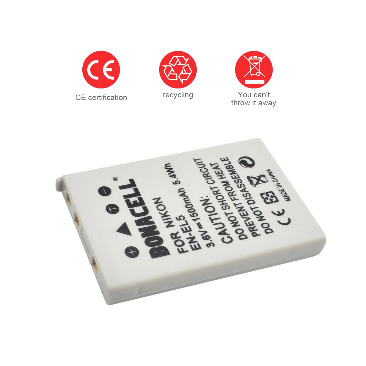 1.5Ah EN-EL5 аккумулятор + зарядное устройство для Nikon CoolPix 3700 4200 5200 5900 7900 P3 P4 P80 P90 P100 P500