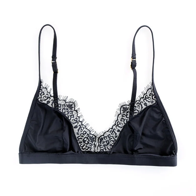 

Sexy Lace Floral Bra For Women Adjusted Straps Female Lingerie Comfortable Soft Bralette Thin Seamless Underwear bras