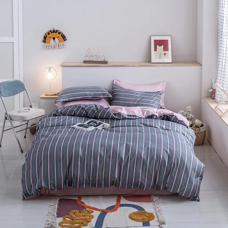 

ELKA Cartoon Style Comforter Bedding Sets Bed Cover Set Queen Size Duvet Cover Set Bed Sheets and Pillowcases Oceania