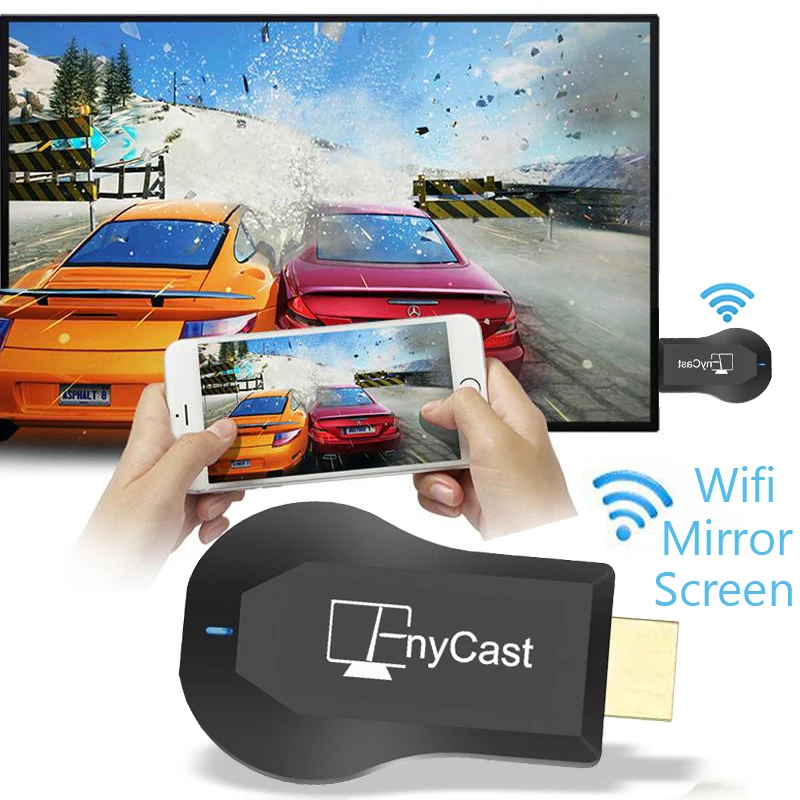 Адаптер для телевизора Miracast MX18 Wi Fi дисплей зеркальный приемник адаптер Chromecast Airplay