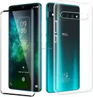 Чехол для TCL 10 Pro, мягкий чехол из закаленного стекла для TCL 10 Pro, роскошный мягкий чехол для телефона чехол из ТПУ с закаленным стеклом для TCL 10 Pro