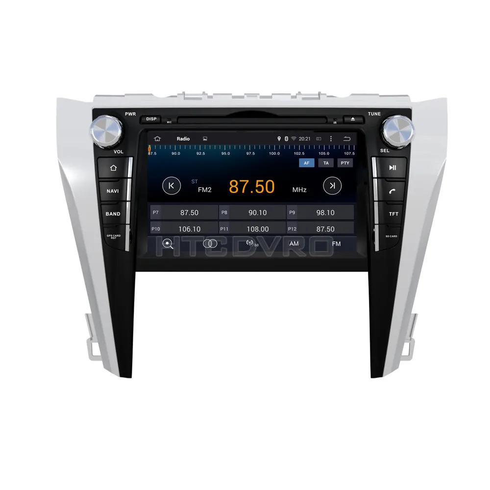 YMODVHT 8 дюймов 4G Восьмиядерный Android 9 0 7 1 автомобильный dvd плеер для Toyota Camry 2015 GPS авто