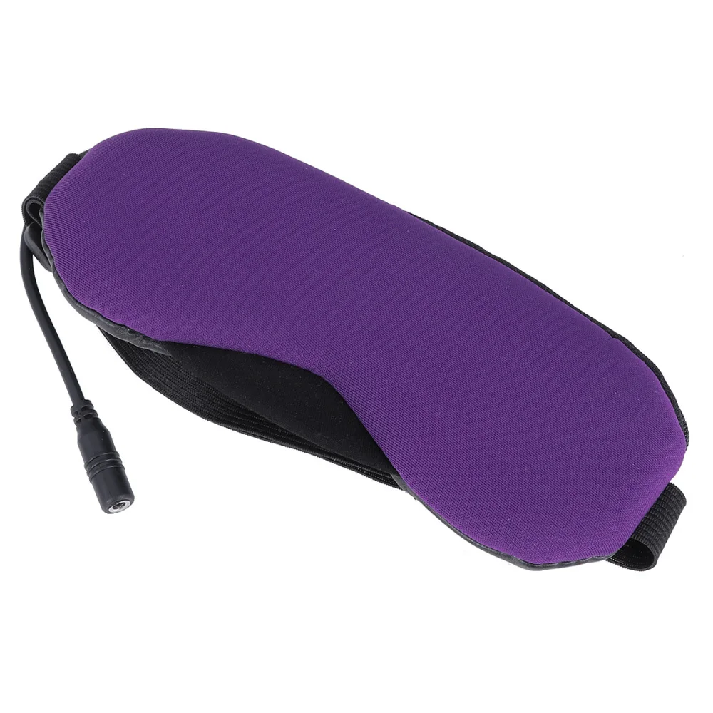 

USB Steam Eye Mask Unisex Hot and Cold Ice Pack Sleep Mask Blindfold for Home Office Travel(Grey, Not Fragrant)