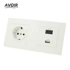 Розетка настенная с USB-разъемом и HDMI-портом