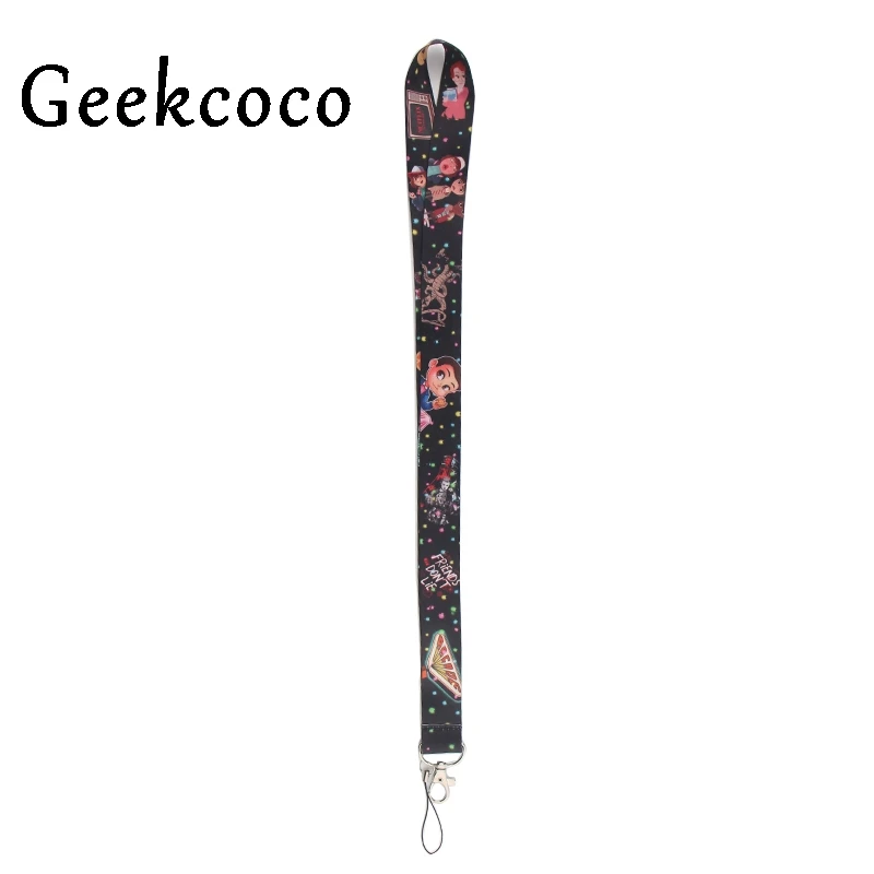 10 шт./лот держатель на ремешке для телефона с надписью Stranger things Lanyards аксессуар