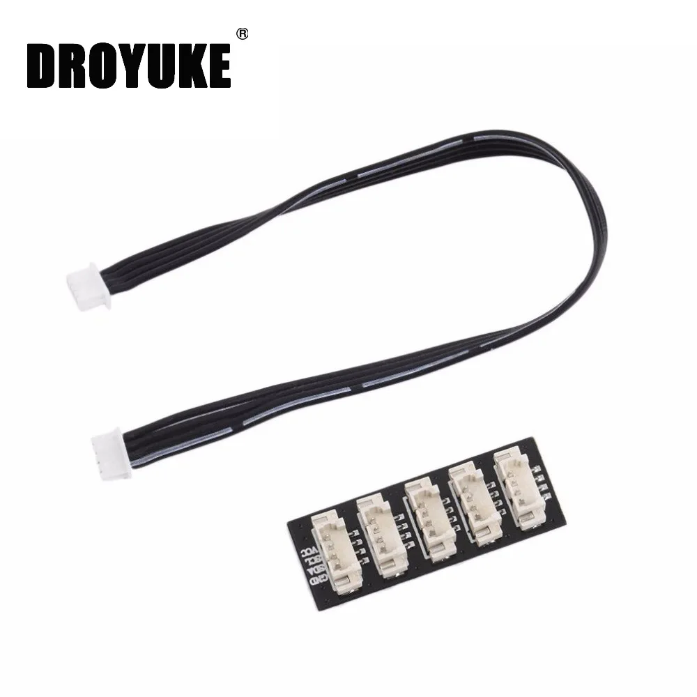 Сплиттер Droyuke I2C расширительный модуль с кабелем для контроллера полета Pixhawk APM