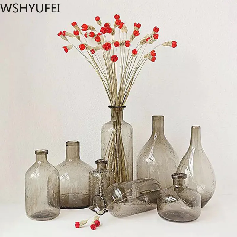 Новый стиль светильник роскошная стеклянная ваза гидропонное растение гостиная