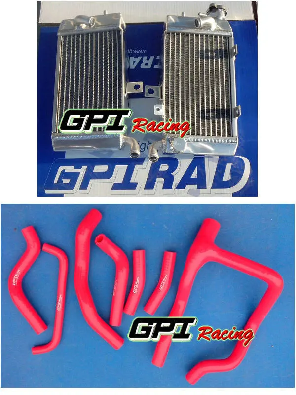 Левый и правый радиатор GPI & петель растяжимый шланг для Африка Twin 750 HONDA XRV750 XRV