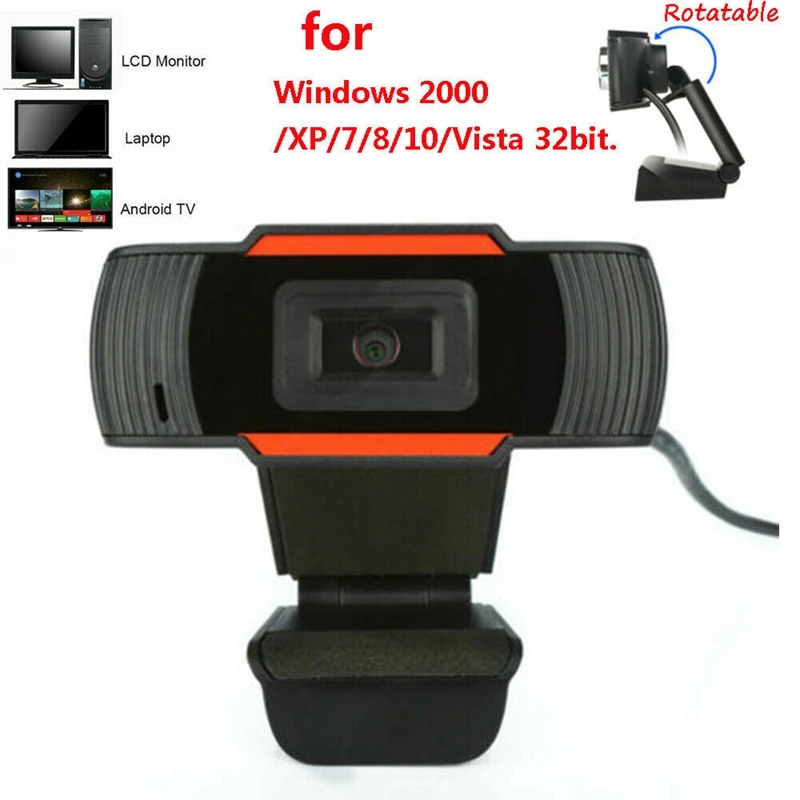 Вращающийся USB2.0 720P HD веб-камера ПК ноутбук камера видео запись | Электроника