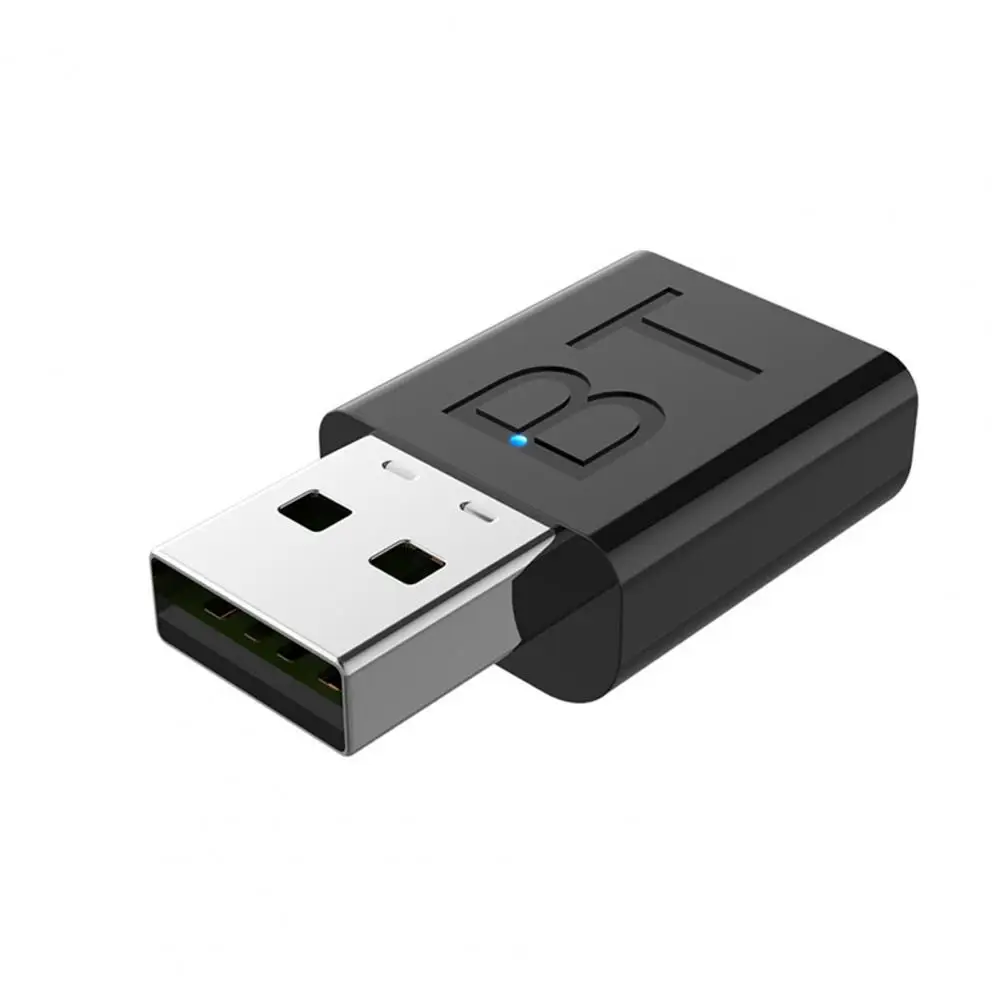 Универсальный адаптер ABS H-169 Bluetooth 5 0 Hi-Fi аудио 2-в-1 подключи и работай USB AUX